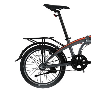 Saliekamais velosipēds Bisan 20 FX3500 NX3 (PR10010408) pelēks/oranžs