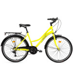 Pilsētas velosipēds Bisan 28 Smile (PR10010416) dzeltens/melns (17)