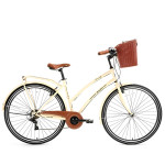 Pilsētas velosipēds Bisan 28 Serenity S (PR10010420) bēšs/melns (19)
