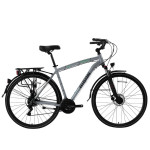Tūrisma velosipēds Bisan 28 Comfortline MD (PR10010423) pelēks/melns (21)