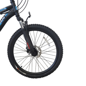 Pusaudžu velosipēds Bisan 24 MTS4600 MD (PR10010447) melns/zils