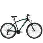 Kalnu velosipēds Bisan 26 MTS4600 VB (PR10010448) melns/zaļš (18)