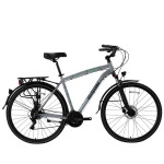 Tūrisma velosipēds Bisan 28 Comfortline VB (PR10010370) pelēks/zaļš (21)