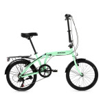 Saliekamais velosipēds Bisan 20 Twin S g.zaļš