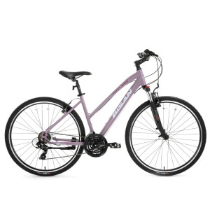 Tūrisma velosipēds Bisan 28 TRX8200-23 City Lady violēts/balts (S)