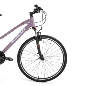 Tūrisma velosipēds Bisan 28 TRX8200-23 City Lady violēts/balts (S)