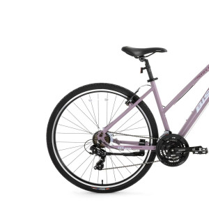 Tūrisma velosipēds Bisan 28 TRX8200-23 City Lady violēts/balts (S)