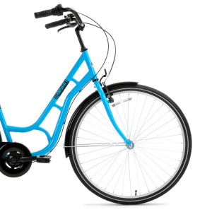 Pilsētas velosipēds Bisan Ambiance Blue/Black (Rata izmērs: 28 Rāmja izmērs: 20)