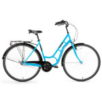 Pilsētas velosipēds Bisan Ambiance Blue/Black (Rata izmērs: 28 Rāmja izmērs: 20)