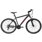 Kalnu velosipēds Bisan ATLAS V Grey/Red (Rata izmērs: 27,5 Rāmja izmērs: 19)