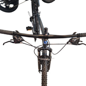 Kalnu velosipēds Bisan LEON V Matt Grey/Orange (Rata izmērs: 27.5 Rāmja izmērs: 19)