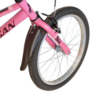 Bērnu velosipēds Bisan Lily V Pink/Purple (Rata izmērs: 20 Rāmja izmērs: 11)