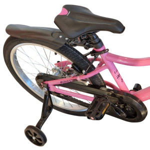 Bērnu velosipēds Bisan Lily V Pink/Purple (Rata izmērs: 20 Rāmja izmērs: 11)