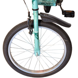 Bērnu velosipēds Bisan Lily V Turquoise (Rata izmērs: 20 Rāmja izmērs: 11)