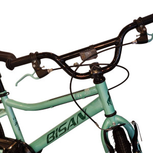 Bērnu velosipēds Bisan Lily V Turquoise (Rata izmērs: 20 Rāmja izmērs: 11)