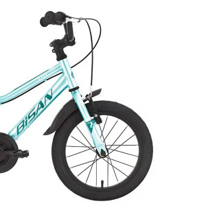 Bērnu velosipēds Bisan Lily V Turquoise (Rata izmērs: 16 Rāmja izmērs: 10)