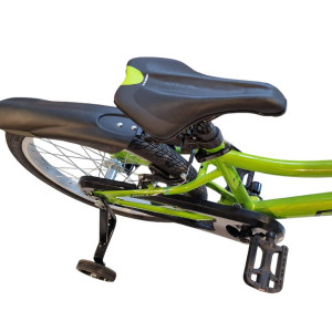 Bērnu velosipēds Bisan Floki V Green/Black (Rata izmērs: 20 Rāmja izmērs: 11)