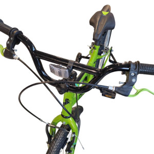 Bērnu velosipēds Bisan Floki V Green/Black (Rata izmērs: 20 Rāmja izmērs: 11)