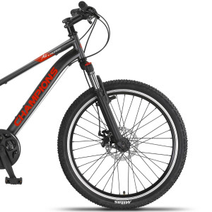 Pusaudžu velosipēds Champions 24 Kaunos DB Anthracite (Rata izmērs: 24 Rāmja izmērs: 13 )