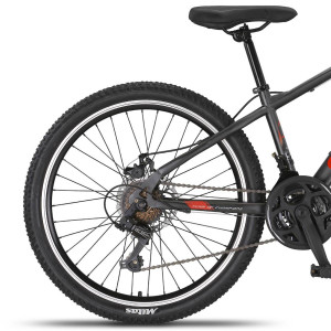 Pusaudžu velosipēds Champions 24 Kaunos DB Anthracite (Rata izmērs: 24 Rāmja izmērs: 13 )