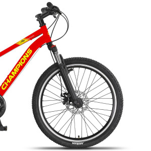 Pusaudžu velosipēds Champions 24 Kaunos DB Red (Rata izmērs: 24 Rāmja izmērs: 13 ) Pusaudžu velosipēds Champions 24 Kaunos DB Red (Rata izmērs: 24 Rāmja izmērs: 13 )