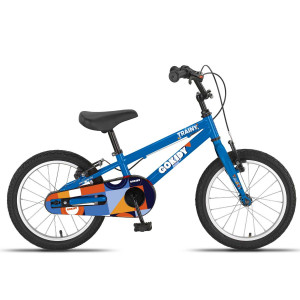Bērnu velosipēds GoKidy 18 Trainy Blue (Rata izmērs: 18 Rāmja izmērs: 11)