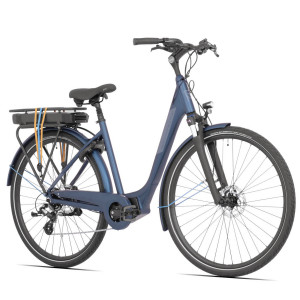 Elektriskais velosipēds Rock Machine 28 Cityride e100SD (I) zils matēts (L)