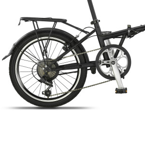 Saliekamais velosipēds Foldo 20 Urbano Ultra (URB.2001) melns