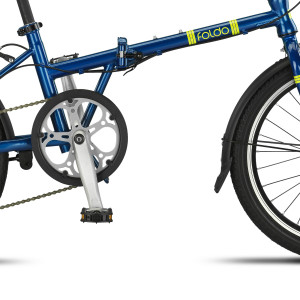 Saliekamais velosipēds Foldo 20 Urbano Ultra (URB.2005) zils