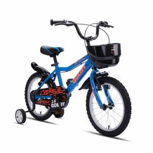 Bērnu velosipēds GoKidy 16 Versus (VER.1603) zils/oranžs Bērnu velosipēds GoKidy 16 Versus (VER.1603) zils/oranžs