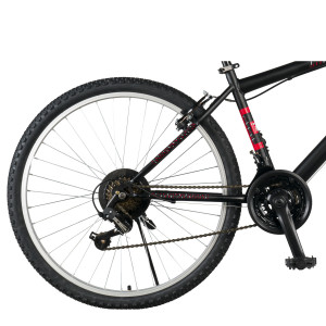 Kalnu velosipēds Champions 26 Tempo (TMP.2601) melns/sarkans (16)