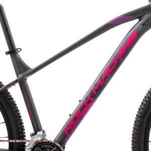 Sieviešu kalnu velosipēds Rock Machine Catherine 10-29 pelēks/rozā (Rata izmērs: 29 Rāmja izmērs: XS)
