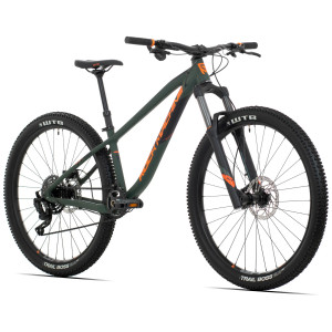 Kalnu velosipēds Rock Machine 29 Blizz TRL 40-29 tumši zaļš/oranžs (L)	