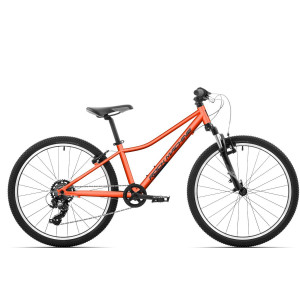 Pusaudžu velosipēds Rock Machine Catherine Jr. 24 Coral Red (Rata izmērs: 24 Rāmja izmērs: 12)