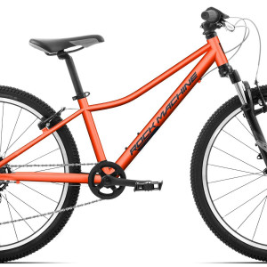 Pusaudžu velosipēds Rock Machine Catherine Jr. 24 Coral Red (Rata izmērs: 24 Rāmja izmērs: 12)
