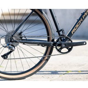 Gravel velosipēds Rock Machine Gravelride 200 Matte Black/Sand (Rata izmērs: 28 Rāmja izmērs: L)