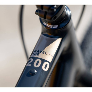 Gravel velosipēds Rock Machine Gravelride 200 Matte Black/Sand (Rata izmērs: 28 Rāmja izmērs: L)