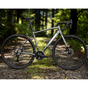 Gravel velosipēds Rock Machine Lukk 40 Gloss Granite Green (Rata izmērs: 28 Rāmja izmērs: L)