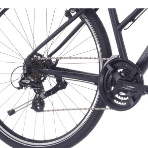 Kalnu velosipēds Rock Machine Rokk 30 Easy Entry, Matte Black (Rata izmērs: 28, Rāmja izmērs: M) Kalnu velosipēds Rock Machine Rokk 30 Easy Entry, Matte Black (Rata izmērs: 28, Rāmja izmērs: M)