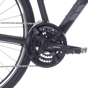 Kalnu velosipēds Rock Machine Rokk 30 Easy Entry, Matte Black (Rata izmērs: 28, Rāmja izmērs: M) Kalnu velosipēds Rock Machine Rokk 30 Easy Entry, Matte Black (Rata izmērs: 28, Rāmja izmērs: M)