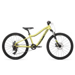 Pusaudžu velosipēds Rock Machine Storm Jr. 24 Sulfur Yellow (Rata izmērs: 24 Rāmja izmērs: 12)