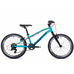 Bērnu velosipēds Rock Machine Thunder 20 VB Gloss Jade Blue (Rata izmērs: 20, Rāmja izmērs: 10)