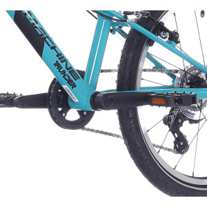 Bērnu velosipēds Rock Machine Thunder 20 VB Gloss Jade Blue (Rata izmērs: 20, Rāmja izmērs: 10) Bērnu velosipēds Rock Machine Thunder 20 VB Gloss Jade Blue (Rata izmērs: 20, Rāmja izmērs: 10)