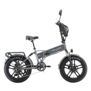 Saliekamais elektriskais velosipēds Skyjet GTIII PRO Grey