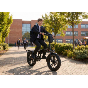 Saliekamais elektriskais velosipēds Skyjet GTIII PRO PLUS Black