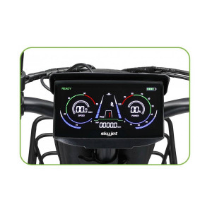 Saliekamais elektriskais velosipēds Skyjet GTIII PRO PLUS Black