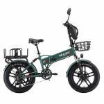 Saliekamais elektriskais velosipēds Skyjet GTIII PRO PLUS Green