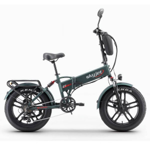Saliekamais elektriskais velosipēds Skyjet GTIII PRO Green Saliekamais elektriskais velosipēds Skyjet GTIII PRO Green
