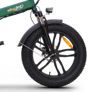 Elektriskais velosipēds SKYJET 20 Nitro Pro zaļš