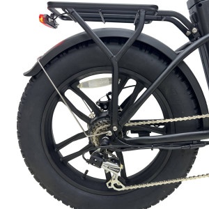 Saliekamais elektriskais velosipēds Skyjet Robusto White